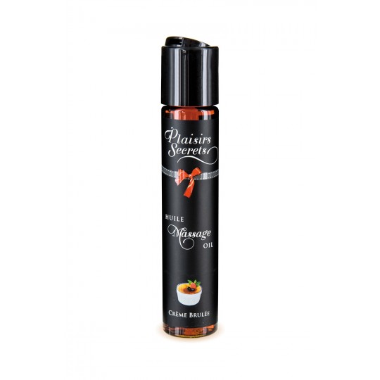 Huile de massage gourmande - Crème Brulée 2